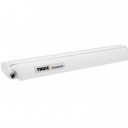 For Fiat Ducato Awning set 6300 4m Mystic Grey, housing white, end caps: white