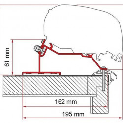 Adapter kit FIAMMA 3 pcs.