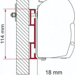 Adapter Fiamma for F45
