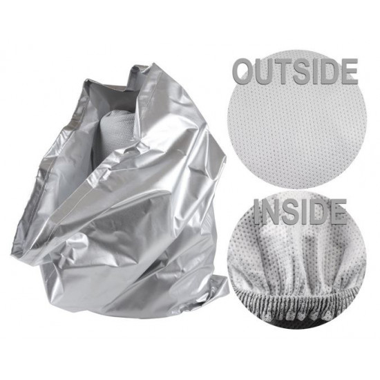 Deluxe car cover, premium 5 layer, breathable, 4625x1500x1700 mm 