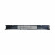 Lower radiator grille with holes for turn signals, black 