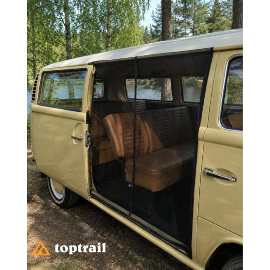 Magnētiskie moskītu tīkli VW T2 bīdāmajām un aizmugures durvīm, Toptrail