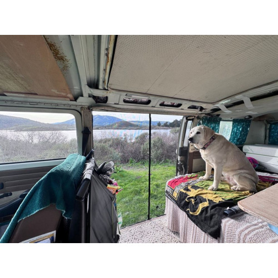 Magnētiskie moskītu tīkli VW T2 bīdāmajām un aizmugures durvīm, Toptrail