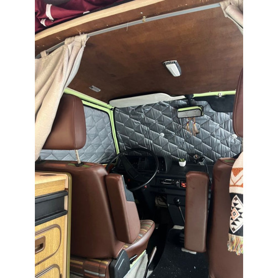 Magnētiskā kabīnes logu izolācija VW T3 / T25 (3 paneļi), Toptrail