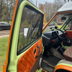 Magnētiskie moskītu tīkli VW T3 / T25 kabīnes logiem (pāris), Toptrail