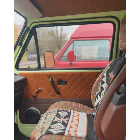 Magnētiskie moskītu tīkli VW T3 / T25 kabīnes logiem (pāris), Toptrail
