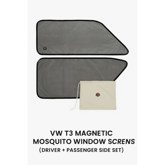 Magnētiskie moskītu tīkli VW T3 / T25 kabīnes logiem (pāris), Toptrail