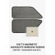 Magnētiskie moskītu tīkli VW T3 / T25 kabīnes logiem (pāris), Toptrail