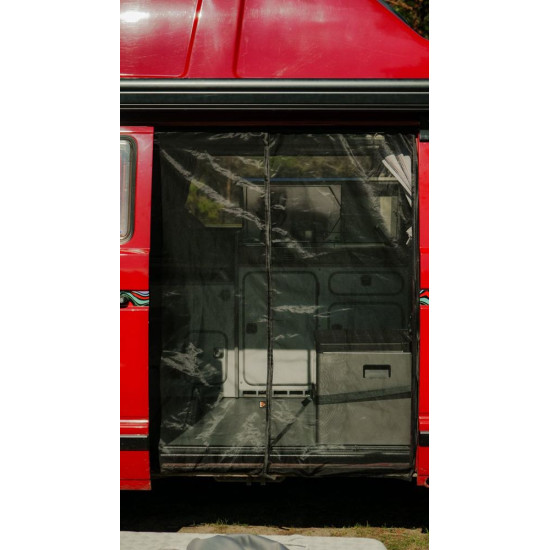Magnētiskie moskītu tīkli VW T3 / T25 bīdāmajām un aizmugures durvīm, Toptrail