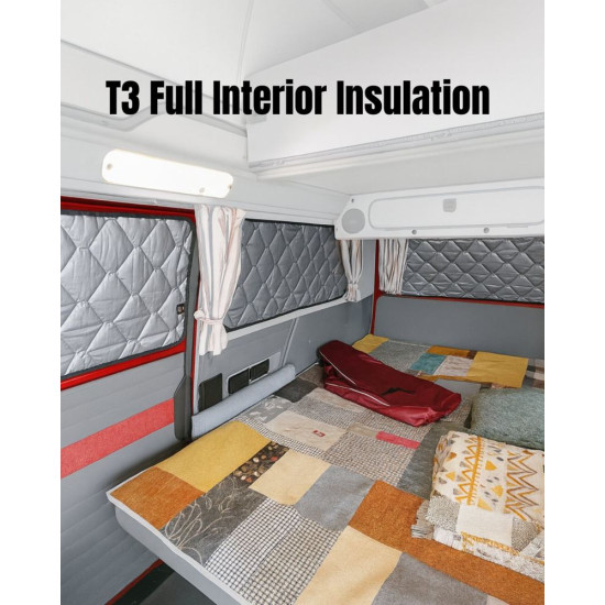 Magnētiskā salona logu izolācija VW T3 / T25 (8 paneļi), Toptrail