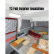 Magnētiskā salona logu izolācija VW T3 / T25 (8 paneļi), Toptrail