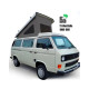 Paceļamā jumta audums VW T3 / T25 Westfalia (1986–1991), Toptrail
